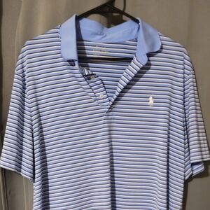 Striped Blue Polo Shirt